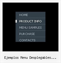 Ejemplos Menu Desplegables Vertical Html Web Navigation Menu