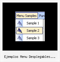 Ejemplos Menu Desplegables Vertical Html Internet Explorer Style Buttons