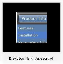Ejemplos Menu Javascript Html Menu Desplegable