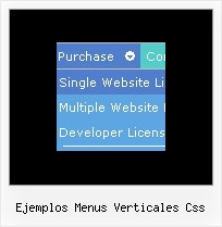 Ejemplos Menus Verticales Css Javascript Menu Object Submenu