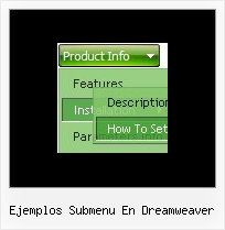 Ejemplos Submenu En Dreamweaver Vertical Expanding Side Menu