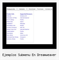 Ejemplos Submenu En Dreamweaver Make Navigation Bar