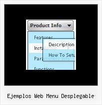 Ejemplos Web Menu Desplegable Sample Tabbed Navigation