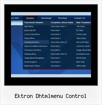 Ektron Dhtmlmenu Control Dynamic Dropdown Sample
