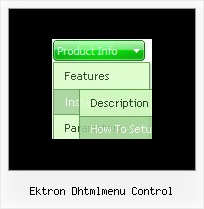 Ektron Dhtmlmenu Control Examples Of Dropdown In Javascript