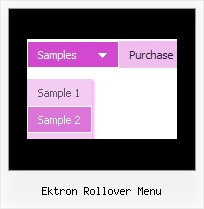 Ektron Rollover Menu Menu Using Css