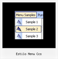 Estilo Menu Ccs Website Menu Style Example