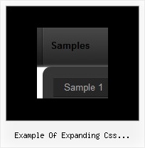 Example Of Expanding Css Navigation Vertical Dhtml Menu With Image Files