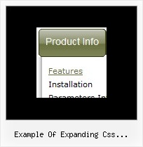 Example Of Expanding Css Navigation Css Right Click Menu