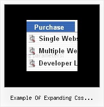 Example Of Expanding Css Navigation Javascript Multiple Menus