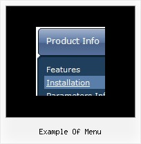 Example Of Menu Dhtml Menu Code Examples