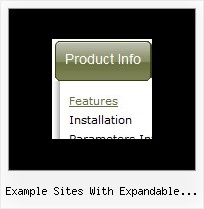 Example Sites With Expandable Side Menus Dynamic Javascript Menu System