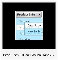 Excel Menu D Xc3 Xa9roulant Anglais Javascript Side Menu Collapsible