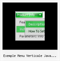 Exemple Menu Verticale Java Scripte Transparent Layer Dhtml Fade