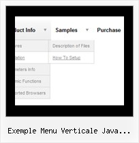 Exemple Menu Verticale Java Scripte Tab Simple Html Menu
