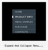 Expand And Collapse Menu Indexhibit Html Xp Drop Down Menu
