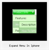 Expand Menu In Iphone Dynamic Menu In Javascript