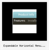 Expandable Horizontal Menu Indexhibit Menu Dinamico Html