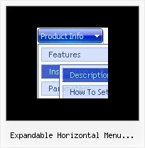 Expandable Horizontal Menu Indexhibit Popupmenu Code