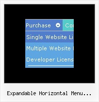 Expandable Horizontal Menu Indexhibit Onmouseover Style