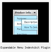 Expandable Menu Indexhibit Plugin Dynamic Effects To Dropdown