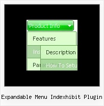 Expandable Menu Indexhibit Plugin Navbar Download