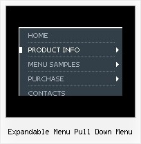 Expandable Menu Pull Down Menu Jump Menu Code