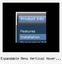 Expandable Menu Vertical Hover Tutorial Javascript Vertical Menus