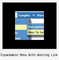 Expandable Menu With Working Link Dhtml For Drop Menu