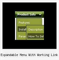 Expandable Menu With Working Link Drop Down Menu In Html