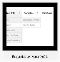 Expandable Menu Xslt Creating Javascript Navigation Bars