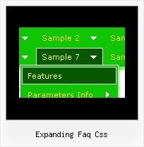 Expanding Faq Css Creating Dynamic Menus With Javascript