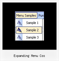 Expanding Menu Css Simple Html Vertical Menu