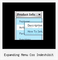 Expanding Menu Css Indexhibit Css Menu Horizontal