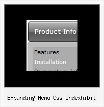 Expanding Menu Css Indexhibit Navigation Menu Bar Generator