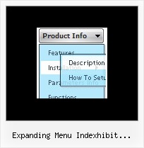 Expanding Menu Indexhibit Javascript Conflict Dhtml Drop Down Menu In