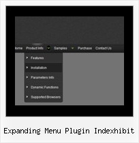 Expanding Menu Plugin Indexhibit Create Vertical Menubar Javascript