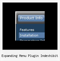 Expanding Menu Plugin Indexhibit Web Page Menu Example