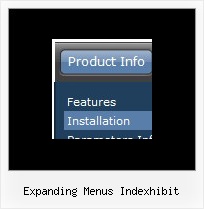 Expanding Menus Indexhibit Javascript Tab Popup