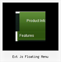 Ext Js Floating Menu Javascript Horizontal Menu Dropdown