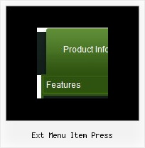 Ext Menu Item Press Ejemplos Javascript Menu Vertical