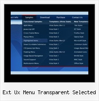 Ext Ux Menu Transparent Selected Pop Up Menu Scripts