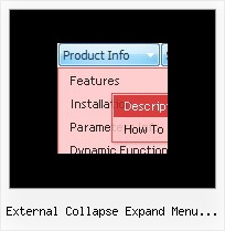 External Collapse Expand Menu Javascript Code For Drop Down Menu
