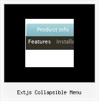 Extjs Collapsible Menu Javascript Menu Simple