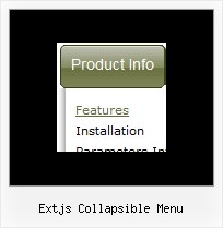 Extjs Collapsible Menu Menu Javascript Source