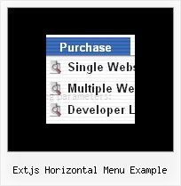 Extjs Horizontal Menu Example Cool Menus For Websites