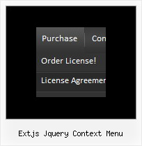 Extjs Jquery Context Menu Windows Xp Style Menu Fade