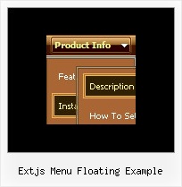 Extjs Menu Floating Example Dhtml Drop Down Menu Mouseover