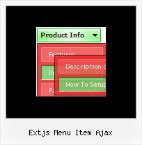 Extjs Menu Item Ajax How Create Menu Tutorials