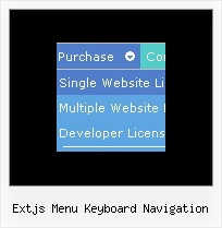 Extjs Menu Keyboard Navigation How To Make A Dhtml Menu